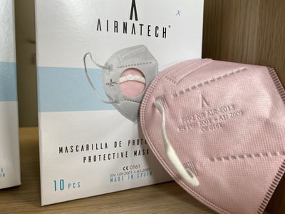 PACK 50 FFP2 ADULTO - Color Rosa